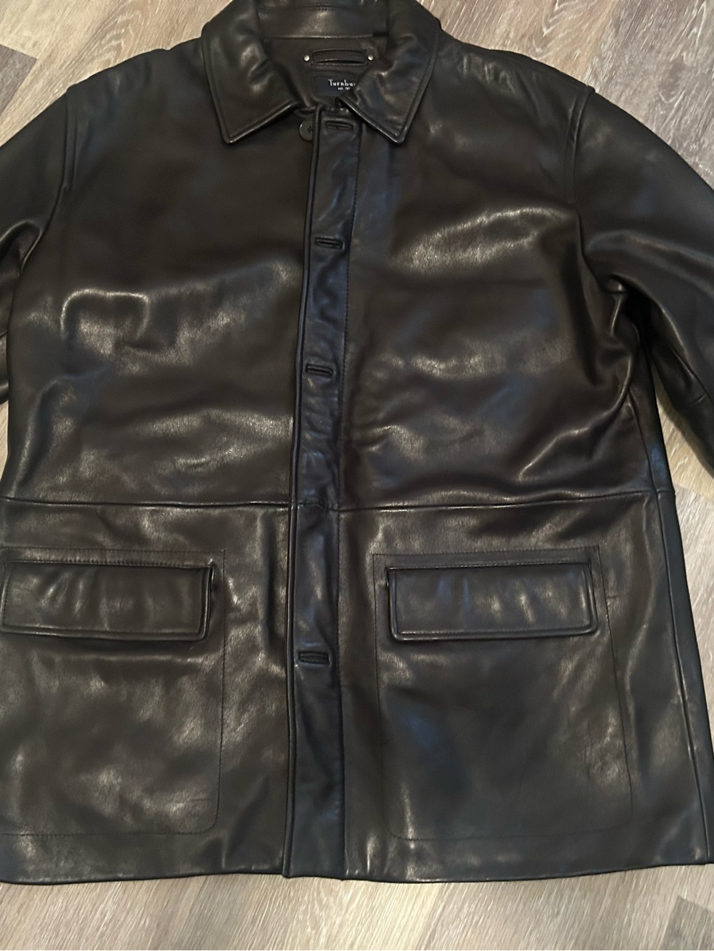Turnbury Black Leather Jacket
